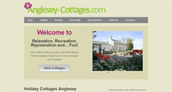 Desktop Screenshot of anglesey-cottages.com